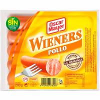 Salchichas de pollo OSCAR MAYER TODO AVE, sobre 200 g