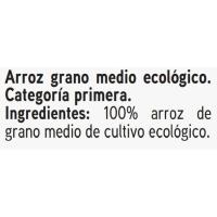 Arroz ecológico redondo EROSKI BIO, paquete 500 g