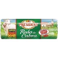 Queso rulo de cabra PRESIDENT, rulo 180 g