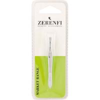 Pinza de depilar cromo 75 mm ZERENFI, pack 1 ud