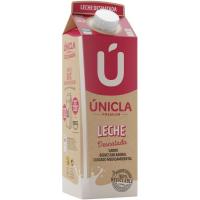 Leche desnatada UNICLA, brik 1 litro