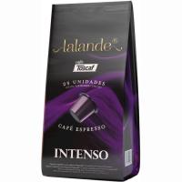 Café intenso compatible Nespresso TOSCAF, bolsa 25 uds