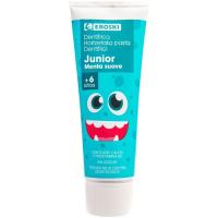Dentifrico junior +6 años EROSKI, tubo 75 ml