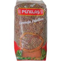 Lenteja pardina PENELAS, paquete 500 g