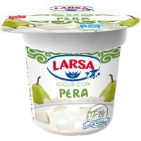 Yogur con pera LARSA, tarrina 125 g