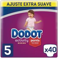 Pants 12-17 kg Talla 5 Extra DODOT Activity, paquete 40 uds