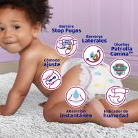 Pañal 14 kg+ Talla 6 Extra DODOT Activity, paquete 44 uds