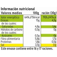 Aceitunas receta de la abuela EROSKI, frasco 500 g