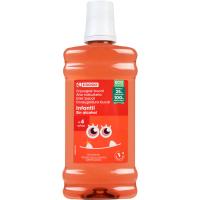 Enjuague bucal infantil +4 años EROSKI, botella 500 ml