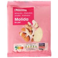 Almendra molida EROSKI, bolsa 100 g