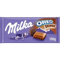 Chocolate de oreo-brownie MILKA, tableta 100 g