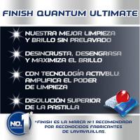 Lavavajillas FINISH Quatum Ultimate, bolsa 23 dosis