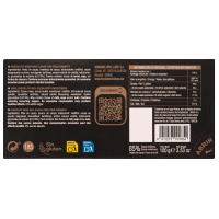 Chocolate negro 85% sin azúcar stevia CLAVILEÑO, tableta 100 g