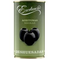 Aceituna negra sin hueso EXCELENCIA, lata 150 g