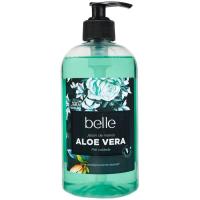 Jabón de manos con aloe vera BELLE, dosificador 500 ml