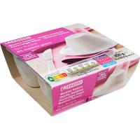 Queso fresco 0% EROSKI, pack 4x62,5 g