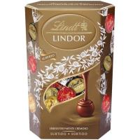 Bombón surtido LINDT Cornet Lindor, caja 337 g Bombón surtido LINDT Cornet Lindor, caja 337 g