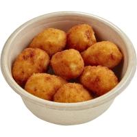 Croquetas de pollo, al peso, compra mínima 250 g