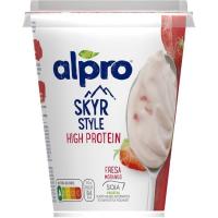 Skyr sabor fresa ALPRO, tarrina 400 g