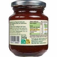 Mermelada bio de fresa EROSKI, frasco 340 g