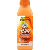 Champú pelo dañado Hair food papaya FRUCTIS, bote 350 ml