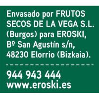 Mix de frutos secos crudos EROSKI BIO, bolsa 100 g