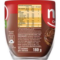 Crema de cacao 0% azúcar añadido NOCILLA, vaso 180 g