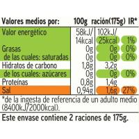 Judía verde plana EROSKI BIO, frasco 350 g