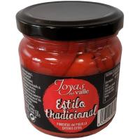 Pimiento de piquillo tradicional JOYAS DEL VALLE, frasco 175 g