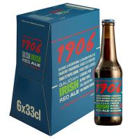 Cerveza 1906 Galician Irish ESTRELLA GALICIA, pack 6x33 cl