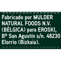 Muesli de frutas y frutos secos EROSKI BIO, paquete 500 g