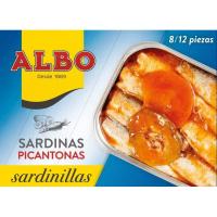 Sardinilla en salsa picantona ALBO, lata 107 g