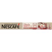 Café descafeinado Colombia comp. Nespresso NESCAFÉ, caja 10 uds