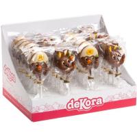 Piruleta de chocolate con animales de Pascua DEKORA, 1 ud, 20 g