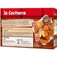 Nuggets  familiar rebozado fino LA COCINERA, caja 400 g