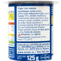 Yogur griego con nueces EROSKI, pack 4x125 g