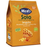 Snack ecológico de zanahoria y maíz HERO, bolsa 40 g