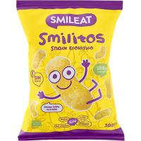 Gusanitos de maíz ecológico SMILEAT, bolsa 38 g