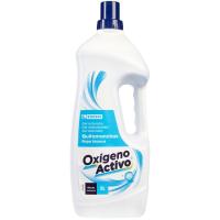 Gel activo lavado blanco EROSKI, garrafa 2 litros