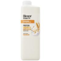 Gel de ducha yogurt y avena DICORA, bote 750 ml