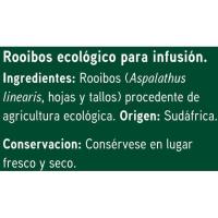 Rooibos EROSKI BIO, caja 20 sobres