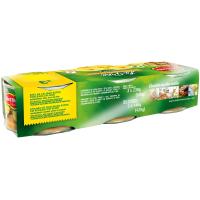 Piña en rodajas DEL MONTE, pack 3x145 g