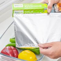 Papel de aluminio liso BAYECO, rollo 30 metros