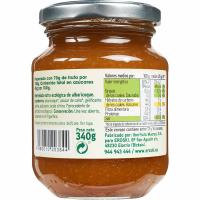 Mermelada de albaricoque EROSKI BIO/ECO, frasco 340 g