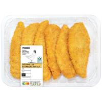 Solomillos de pollo extra-crujientes EROSKI, bandeja aprox. 500 g