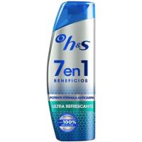 Champú 7en1 benefits ultra refrescante H&S, bote 300 ml