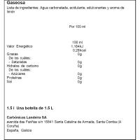Gaseosa LA PITUSA, botella 1,5 litros