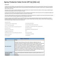 Bruma solar invisible SPF50 ECRAN SUNNIQUE, spray 250 ml