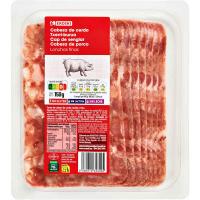 Cabeza de cerdo EROSKI, lonchas finas, bandeja 150 g