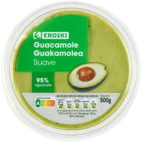 Guacamole suave EROSKI, tarrina 500 g Guacamole suave EROSKI, tarrina 500 g